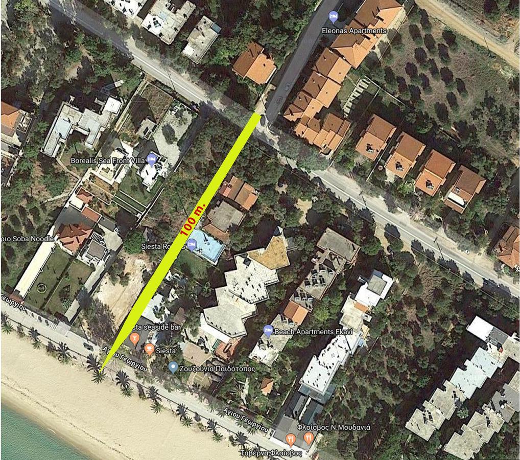 בית הארחה Ares Garden House - Nea Moudania Halkidiki מראה חיצוני תמונה